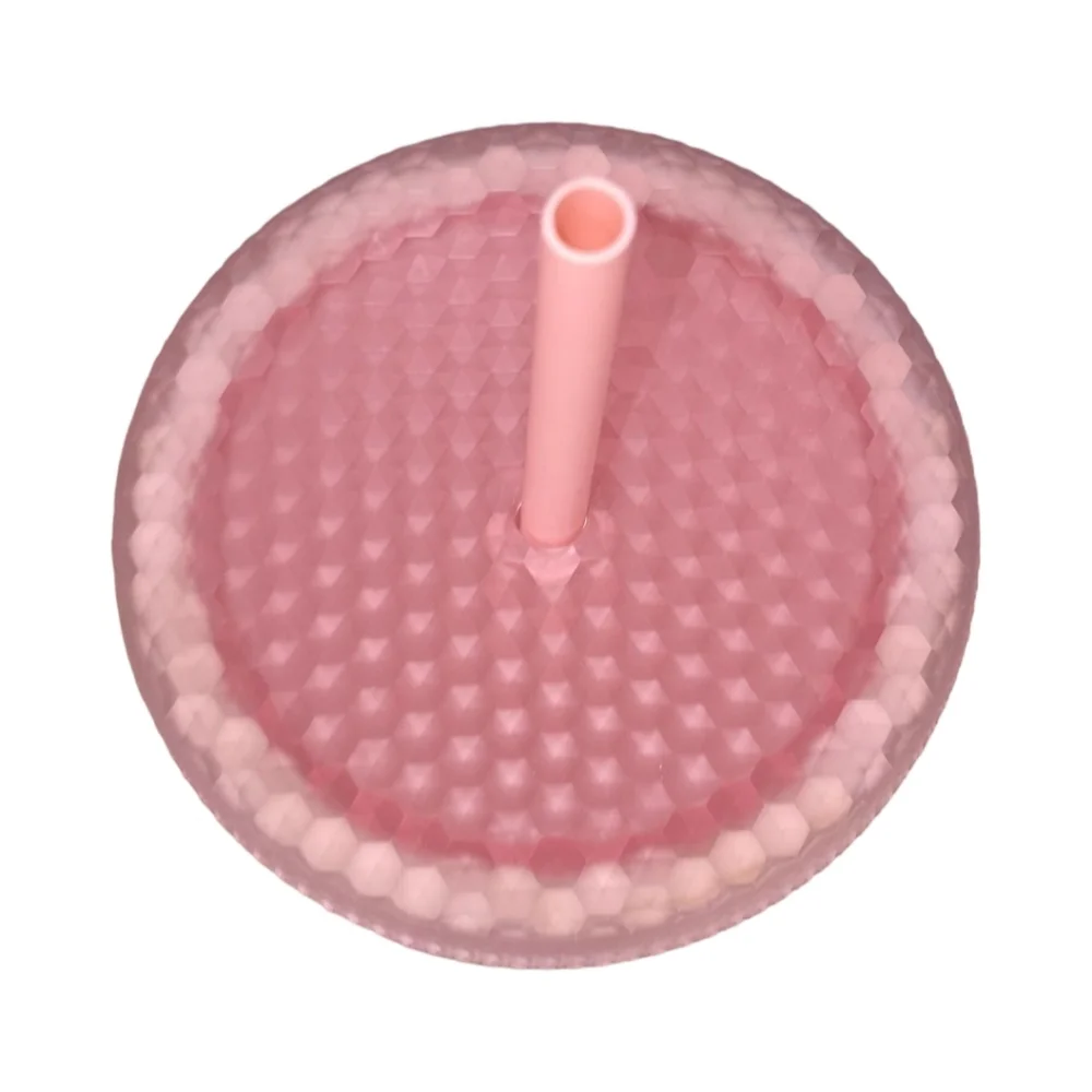 Starbucks Pink Studded Pink Lemonade Tumbler With Straw Reusable Cold Cup‎ 16 Oz